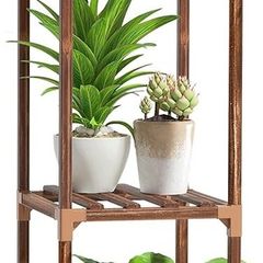 NEW SALE | Wood Plant Stand Indoor, 3 Tier Tall Plant Shelf Flower Pot Stands Display Rack Holder Outdoor