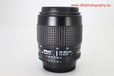 Nikon Af 35-80mm F4-5.6d Manual Lens #0343