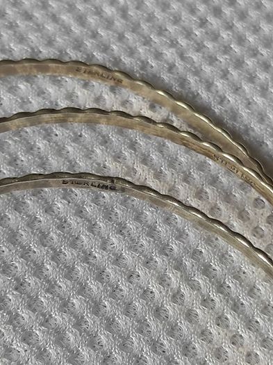 Vintage sterling silver bracelets