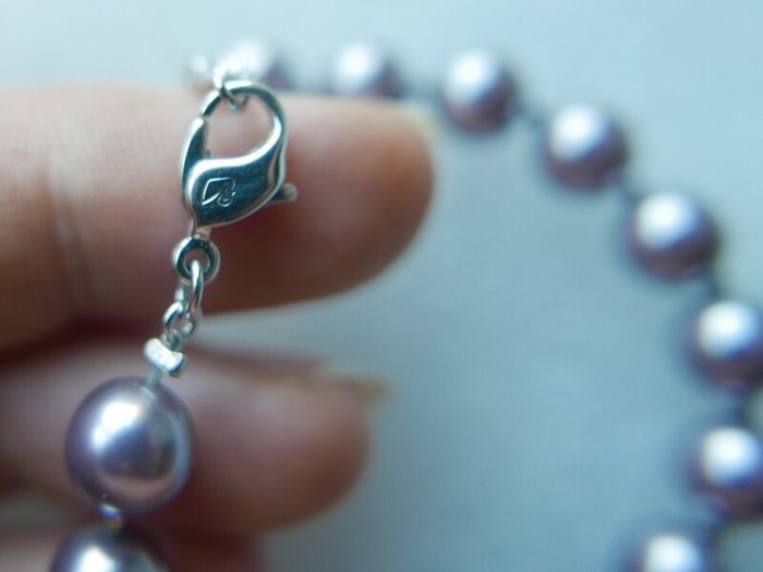 Swarovski Purple Pearl Bracelet