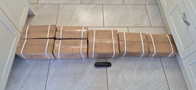 5xbrand new sets of hex dumbbells