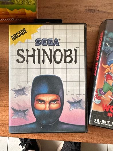 Sega Master System console and games Sonic