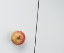 Vintage  BBQ skewer with brass topper  length 34cm