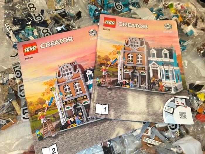 Retired Lego 10270 Bookshop - Brand New - Open Box