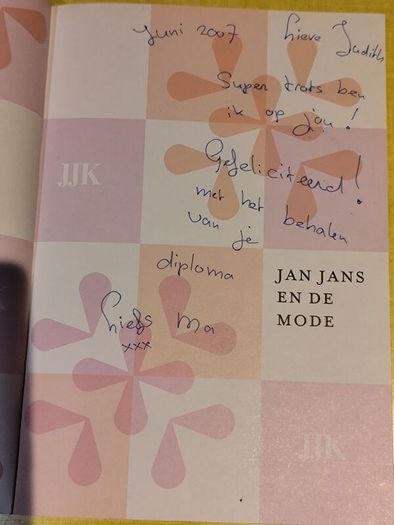 Dutch Comic Book Jan Jans En De Kinderen / Fashion