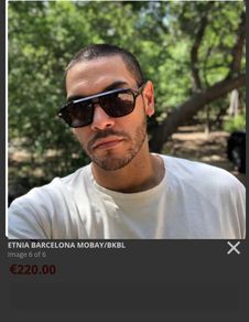 Etnia Barcelona Sunglasses MOBAY BKBL