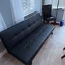 Leather sofa bed Image 3
