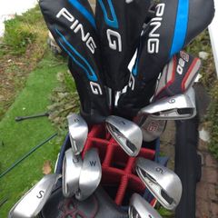 Set of Ping Golf Clubs L/H