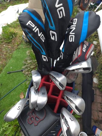 Set of Ping Golf Clubs L/H