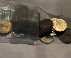 58 Irish 10p Coins Pre Decimal Irish Coin Collection