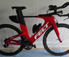 2018 Felt IA16 Triathlon Bike Size 56 Shimano 105 Prime 55mm Carbon Wheels