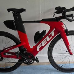 2018 Felt IA16 Triathlon Bike Size 56 Shimano 105 Prime 55mm Carbon Wheels