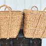Whicker storage baskets x 2 Image 2