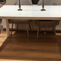 Glass Table Extendable
