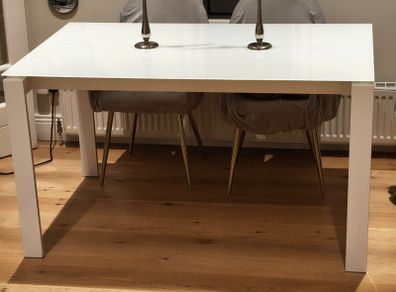 Glass Table Extendable
