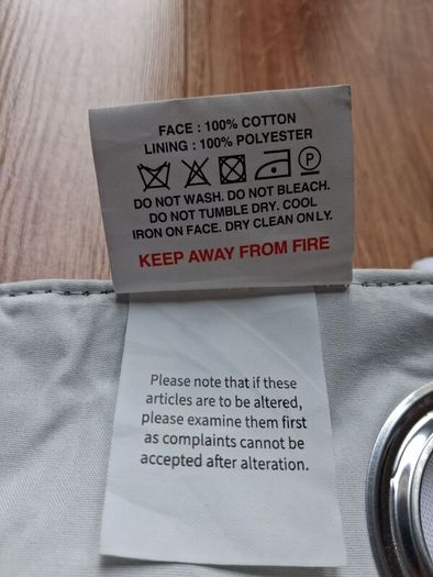 Blackout curtains