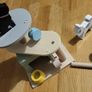 Little Town Wooden Cat Play Set Image 2