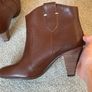 Nine West Brown Leather Ankle Boots UK 5 Image 6