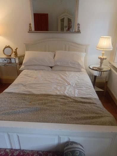 bedframe and mattress