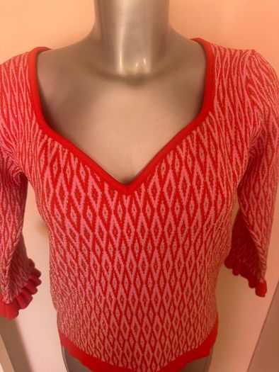Brand new Savida fancy pink top with a golden thread size L UK 12/14 EU40/42 Postage included