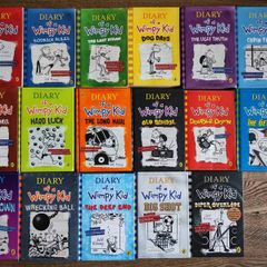 17x Diary of a Wimpy Kid  by Jeff Kinney, Age 9+