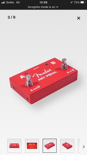 Fender ABY Footswitch