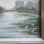 Benvon Ward - oil on board - View from Grattan Bridge Image 2