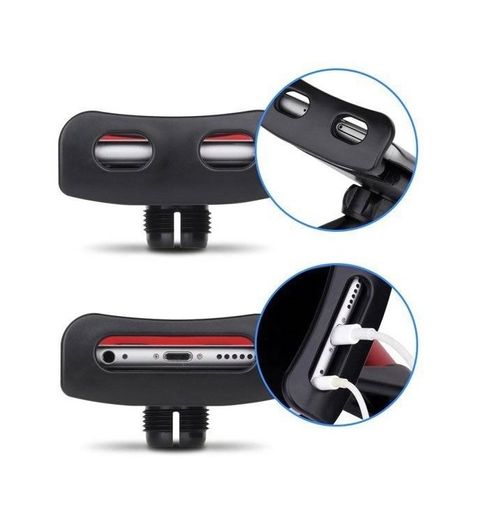 New Car Seat Back Headrest Hook Hanger Mobile Phone Holder Mount Bracket #1354