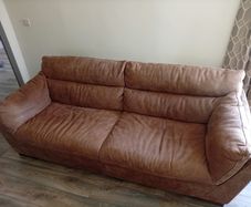 Caseys Leather Sofa