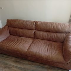 Caseys Leather Sofa