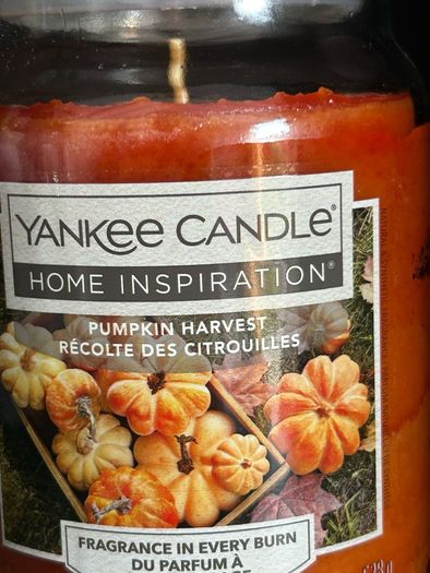 Yankee Candle Pumpkin Harvest