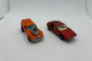 Vintage Matchbox Super  Fast No34 Vantastic and No41 Siva Spyder