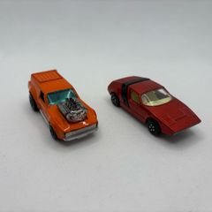 Vintage Matchbox Super  Fast No34 Vantastic and No41 Siva Spyder