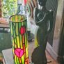 Tiffany-style stained-glass lamp Image 3