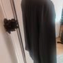 South black long sleeve V-neck blouse size UK20 EU48 Postage included Image 3