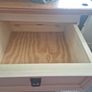 solid chest of drawers in cream Image 3