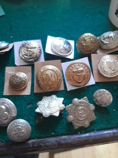 old Irish buttons