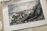 Antique print Giants Causeway
