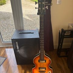 Epiphone Viola Bass + TC Electronics Combo