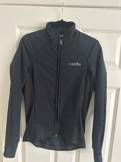 rh+ Black Cycling Jacket Womens - Size Medium