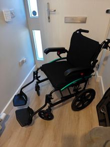 lightweight transport/transit wheelchair