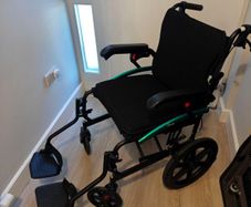 lightweight transport/transit wheelchair