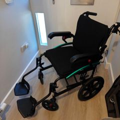 lightweight transport/transit wheelchair