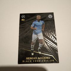Sergio aguero black edge edition 2024 / 2025 match attax extra