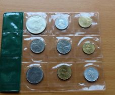 Pope John Paul II Vintage Vatican coins & silver or silver plate? medal collection