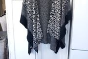 Jaeger 100% Knitted Wool Cape