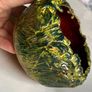 Hand Built Ceramic Bowl, Leaf Texture Pottery, Nature Inspired Bowl, Handmade Sculptural Dish, Unique Artisan Gift Image 4