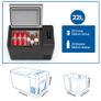 Car Mini Fridge 12V Portable Compressor Refrigerator 22L/28L Cooler For Caravan Camping Travel or Cosmetic Freezer Image 6