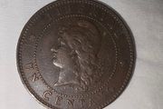 1894 Argentina un Centavo