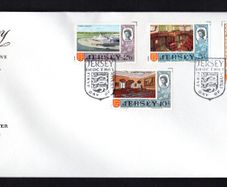 1969 Jersey High value First Definitive Issue First Day Cover (FDC)